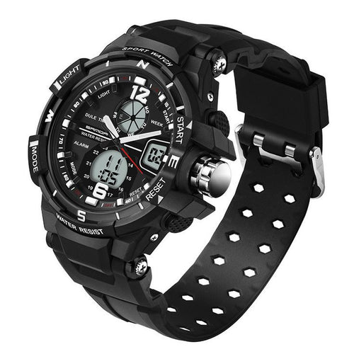 Men Waterproof LED Sports Watch