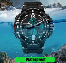 Men Waterproof LED Sports Watch