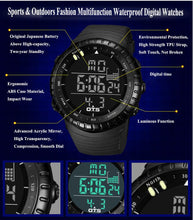 Men Fashion Climbing Outdoor Sports Digital Watch