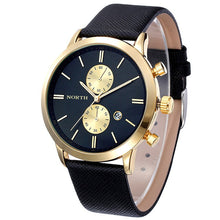 Men Luxury Casual Leather Quartz Watch