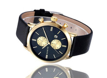 Men Luxury Casual Leather Quartz Watch